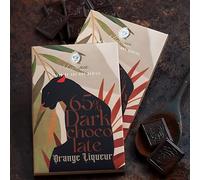 Cioccolato fondente al liquore all'arancia Laurence, 80 g