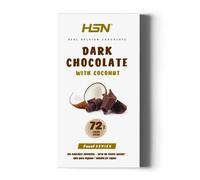 Cioccolato fondente con cocco senza zucchero - 100g