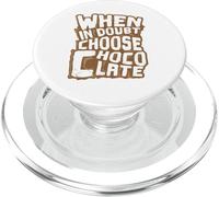 Cioccolato in caso di dubbio scegli il cioccolato PopSockets PopGrip per MagSafe