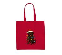 Cioccolato Labrador Retriever Natale - Borsa Tote IN Tela - Cane Cani Choc Love