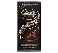 CIOCCOLATO LINDOR EXTRA FONDENTE CON MORBIDO RIPIENO 18 MONOPORZIONI LINDT100GR