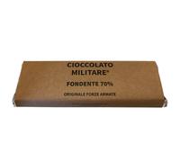 Cioccolato militare - Stecca da 300 gr - Fondente 70% - Originale Forze Armate