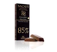 Cioccolato Modì di Modica Extra Dark 85% Artigianale Siciliano - 12 Barrette da 100g