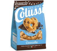 CioccoRe Biscotti Frollino con Pezzettoni di Cioccolato per colussi 500g