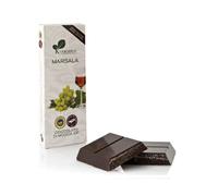 Ciokarrua | Cioccolato di Modica IGP Marsala Senza Glutine | Cioccolato Grezzo Lavorato Modica | Tavoletta Cioccolato Senza Lattosio | Cioccolata 1 Tavoletta - 100 Gr