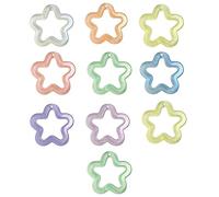 Ciondoli A Ciondolo A Stella Cavo per I Gioielli Che Producono Orecchini da Collana Fai -Te Fascino con Connettore Stella Luminosa Accessori Fai -Te