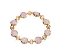 Ciondoli Bracciali Bracciale in vetro di sfumato Bracciale con colorato per regalo di compagni di classe e amici della ragazza Braccialetti Da Coppia (G, A)