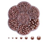 Ciondoli for unghie colorati con perle semicircolari, dimensioni miste | Le dimensioni miste da 2 mm a 10 mm offrono opzioni versatili for diversi design delle unghie
