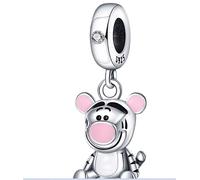Ciondoli in argento 925 Disney per braccialetto mickey minnie paperina cartoons