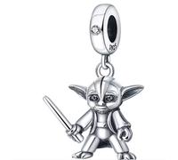 Ciondoli in argento 925 Disney per braccialetto mickey minnie paperina cartoons