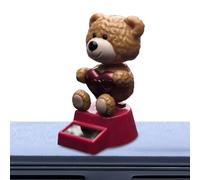 Ciondoli per auto - Ornamenti per auto | Accessori per auto | Regali divertenti | Figure animate con movimento per la casa e l'auto, Accessori da tavolo e figurine di animali