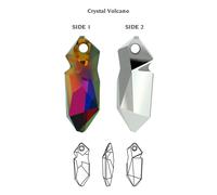 Ciondoli Superior PRIMERO 6913 Kaputt Crystals Molte dimensioni e colori