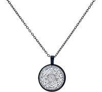 Ciondolo 7 Arcangeli Collana Nera Talismano Protezione Occulta Potente Amuleto Portafortuna Sigillo Degli Arcangeli Idea Regalo Esoterismo Energia Positiva