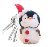 Ciondolo a chiave in peluche - Portachiavi con ciondolo a forma di pinguino del fumetto | Portachiavi a sospensione dal design alla moda, portachiavi per borse, zaini, chiavi per auto e telefoni