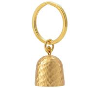 Ciondolo a forma di campana in ottone forte, 58 mm, portachiavi Feng Shui per zaini, ciclismo e decorazione domestica, suono chiaro, ornamento da campeggio all'aperto