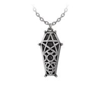 Ciondolo A Forma Di Coffin Hex Di Alchemy Gothic - Nuovo Di Zecca