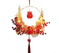 Ciondolo a forma di corona di drago con simbolo della benedizione, per la casa e il lavoro (G)