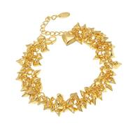 Ciondolo a forma di cuore alla moda in acciaio inox resistente alle allergie, gioiello per lei, accessorio alla moda e semplice da donna, accessorio alla moda e semplice, Misura unica, come descritto
