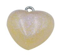 Ciondolo a forma di cuore fai da te collana braccialetto fornitura abbellimenti cuore piccolo fai da te perline cuore resina materiale Reisn fascino cuore