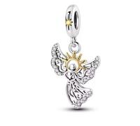 Ciondolo a forma di dea del sole, in argento 925, compatibile con ciondoli Pandora, Trollbeads, Chamilia, Biagi e molti altri braccialetti con ciondoli del Regno Unito.