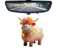 ciondolo a forma di dei cartoni animati, ciondolo a forma di | Simpatico ciondolo per auto in acrilico 2D per specchietto retrovisore, decorazione estetica, accessori interni auto