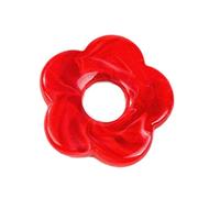 Ciondolo a forma di fiore in resina con cinque petali e fiori per la creazione di gioielli per collane e orecchini