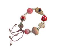 Ciondolo a forma di orsetto alla moda, in lega, adorabile, decorazione regalo, abbigliamento casual, tessuto a mano, per ragazze