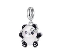 Ciondolo a forma di orso in argento sterling 925 per bracciale Pandora