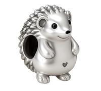 Ciondolo a forma di riccio spinoso, in argento Sterling 925, compatibile con braccialetti Pandora Moments da donna