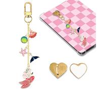 Ciondolo a forma di sirena, per donne e uomini, con ciondolo a forma di sirena, accessorio per e-reader, idea regalo per amanti dei libri, compatibile con Kindle, e-reader, telefono, iPad, AirPod