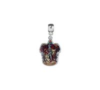 The Carat Shop, charm ufficiale di Harry Potter con stemma delle case argento Gryffindor Misura unica