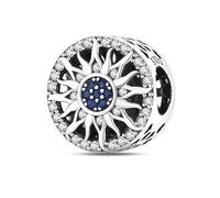 Ciondolo a forma di tartaruga, in argento Sterling 925, compatibile con braccialetti Pandora Charm Moments, Metallo Argento sterling, Nessuna pietra preziosa