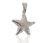 Ciondolo accoppiato stella marina mm 24 in argento titolo 925