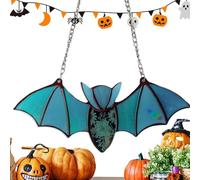 Ciondolo Bat Rainbow Maker,ornamento acchiappasole in acrilico, riutilizzabile e portatile, per finestre, giardino, albero di Natale, casa o camera da letto.