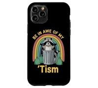 Ciondolo Be In Awe Of My 'Tism Raccoon Rainbow Custodia per iPhone 11 Pro