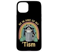 Ciondolo Be In Awe Of My 'Tism Raccoon Rainbow Custodia per iPhone 15 Plus