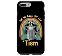 Ciondolo Be In Awe Of My 'Tism Raccoon Rainbow Custodia per iPhone 7 Plus/8 Plus