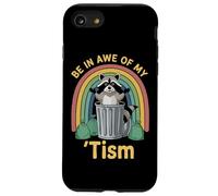 Ciondolo Be In Awe Of My 'Tism Raccoon Rainbow Custodia per iPhone SE (2020) / 7/8