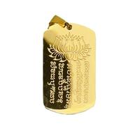 Ciondolo buddista, ciondolo thailandese | Scritture Keychain Pendse Religious - portachiavi buddismo per gli uomini, benedizione accessori collana amuleto, Consulte la descripción, Vedere la
