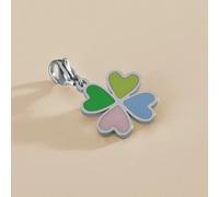 CIONDOLO CHARM CUORICINO SMALTATO S'AGAPO HAPPY SUMMER LOVE