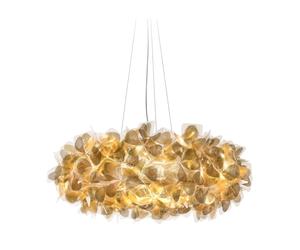 Ciondolo Clizia Mama Non Mama Grande Lampadario Oro/Trasparente