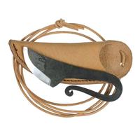 CIONDOLO COLTELLO CON FODERO DI CUOIO COD. 719707