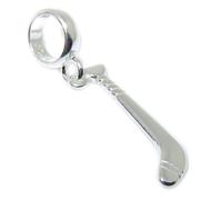 Ciondolo con perline in argento sterling bastone Hurley .925 x 1 ciondoli europe