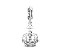 Ciondolo corona di gloria, ciondolo per braccialetto, compatibile con collana braccialetto Pandora