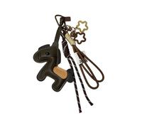 Ciondolo creativo a forma di cavallo che simboleggia ricchezza decorazione per donne e ragazze su varie decorazioni per eventi e feste, Doppio cinque punte