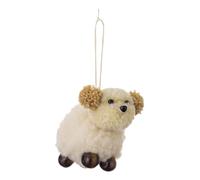 Ciondolo Cucciolo Di Feltro Di Natale - Ornamenti Del Cane Per Albero Di Natale, Fascino Di Cani In Feltro | Decorazioni Per Albero Di Vacanze, Decorazione Festiva Per , Cornice Della