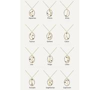Ciondolo Da Donna In Argento Sterling 925 con Dodici Costellazioni, Collana con Zirconi Colorati, Delicata Catena per Clavicola, Ciondolo con Moneta A Forma Di Segno Zodiacale In Oro, Collana con Ge