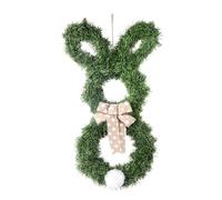 Ciondolo decorativo bianco verde per porte per festeggiare il periodo pasquale