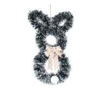 Ciondolo decorativo bianco verde per porte per festeggiare il periodo pasquale