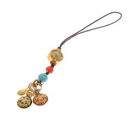 Ciondolo Decorativo per Telefono Charm Pendente Multifunzionale Antico per Accessori Telefonici e Decorazioni Borse Design Elegante e Artigianale